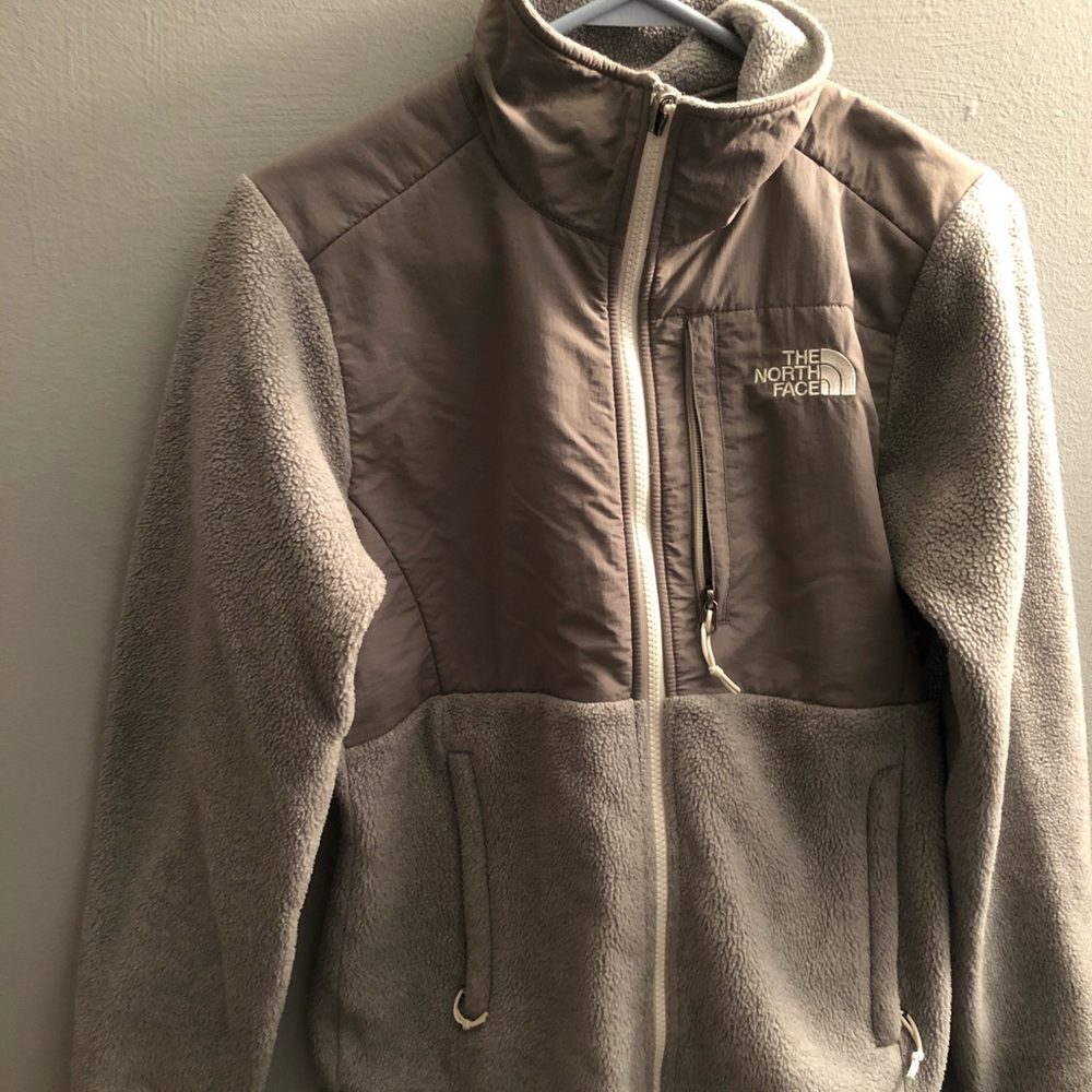 Grey north face